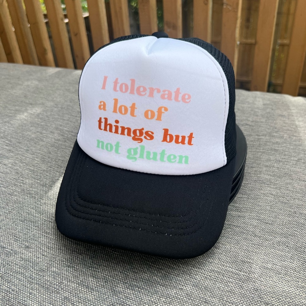 Black and White Trucker Hat